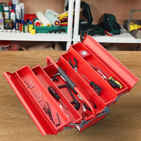 metal tool box storage portable cantilever|25 inch cantilever tool box.